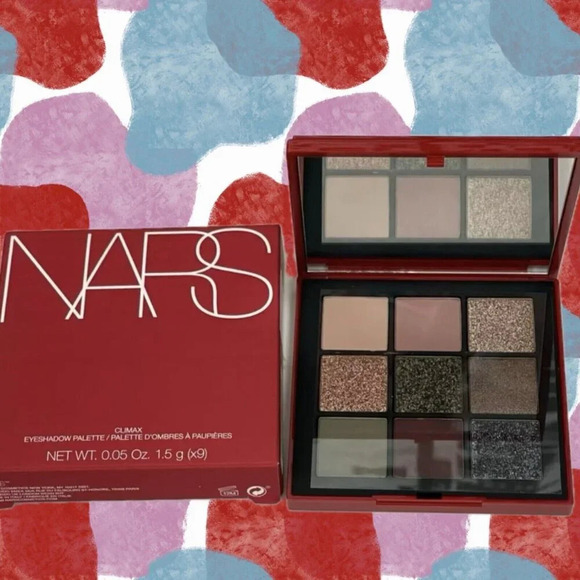 Nars Climax Limited Edition 9 Shades Smoky-Metallic Matte Eyeshadow Palette - Picture 1 of 4